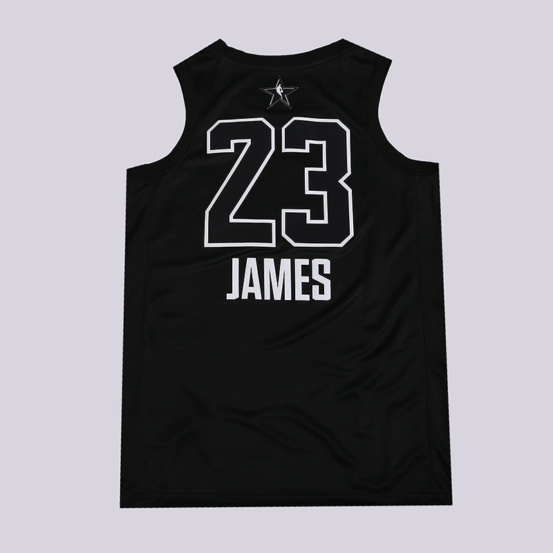 мужская черная майка Jordan LeBron James All-Star Edition Swingman Jersey NBA Connected Jersey 928873-010 - цена, описание, фото 4